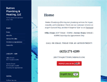 Tablet Screenshot of buttonplumbingco.com